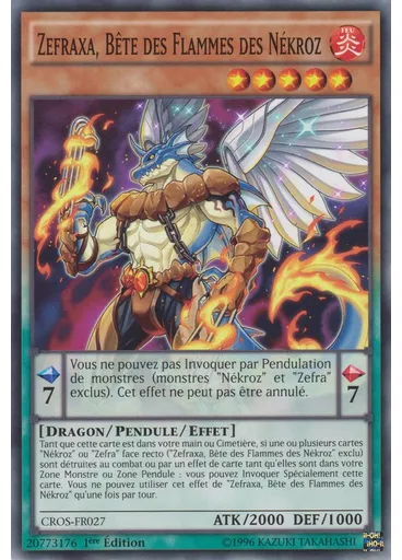 Zefraxa, Bête des Flammes des Nékroz