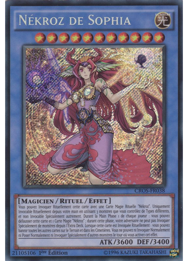 Nékroz de Sophia (Secret Rare 1st Edition)