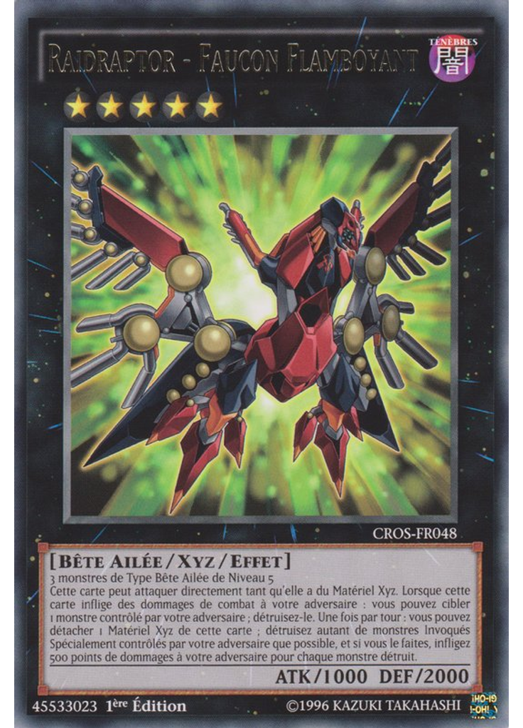 Raidraptor - Faucon Flamboyant