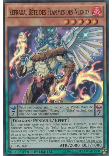Zefraxa, Bête des Flammes des Nékroz