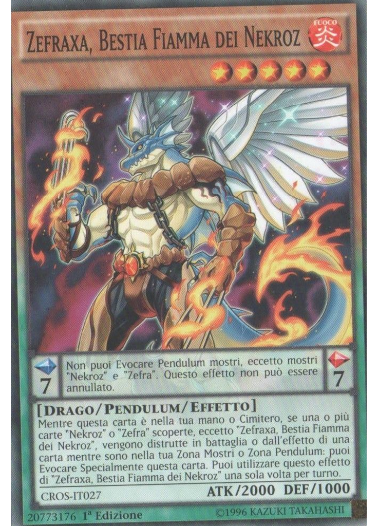 Zefraxa, Bestia Fiamma dei Nekroz