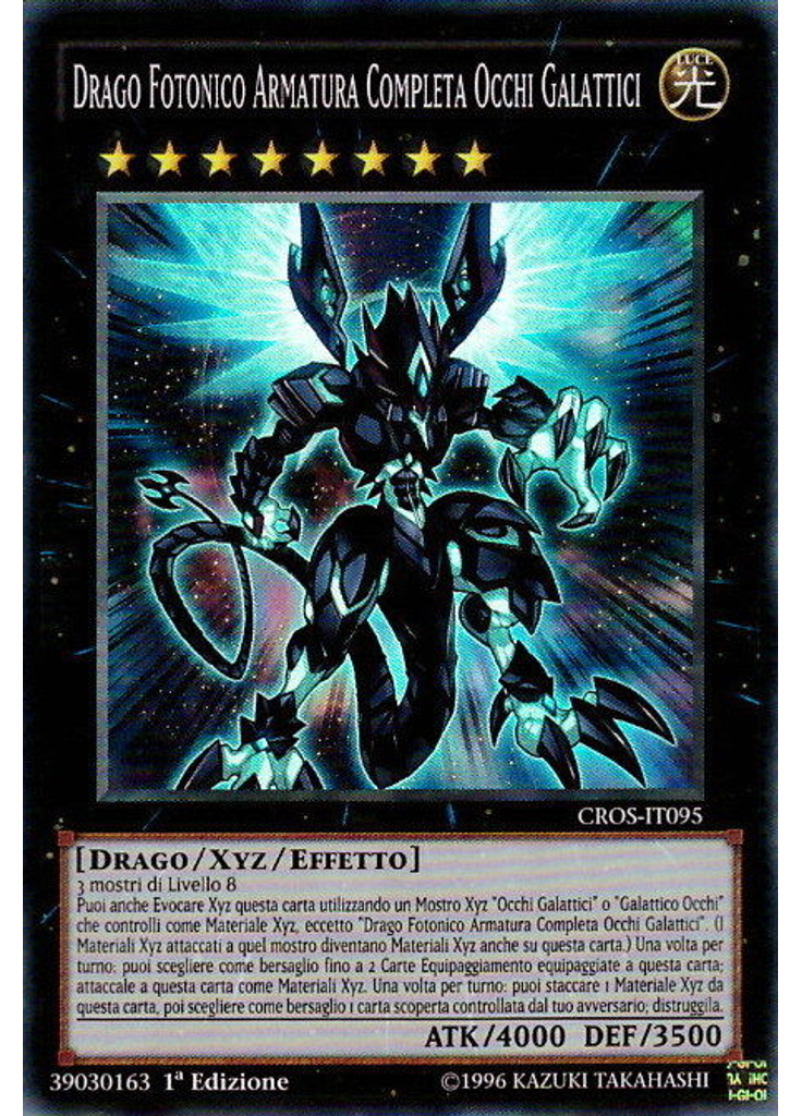 Drago Fotonico Armatura Completa Occhi Galattici