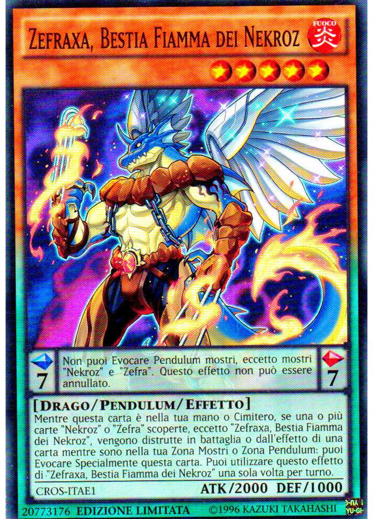 Zefraxa, Bestia Fiamma dei Nekroz