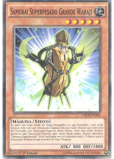 Samurai Superpesado Grande Waraji