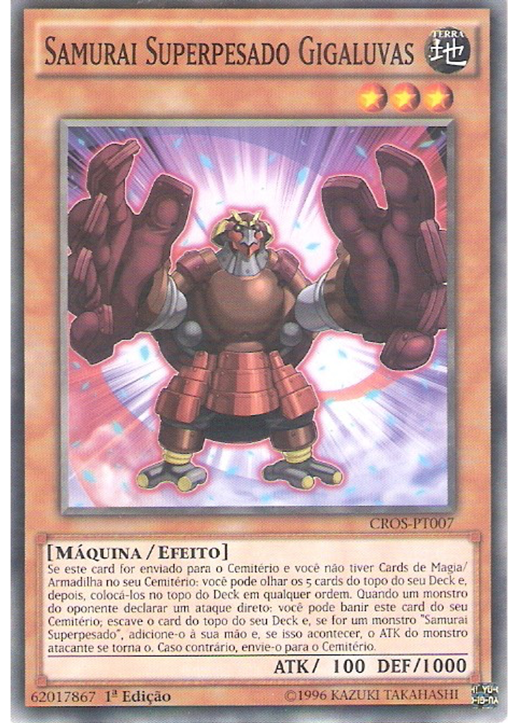 Samurai Superpesado Gigaluvas