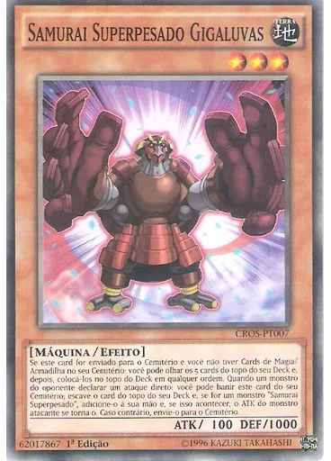 Samurai Superpesado Gigaluvas