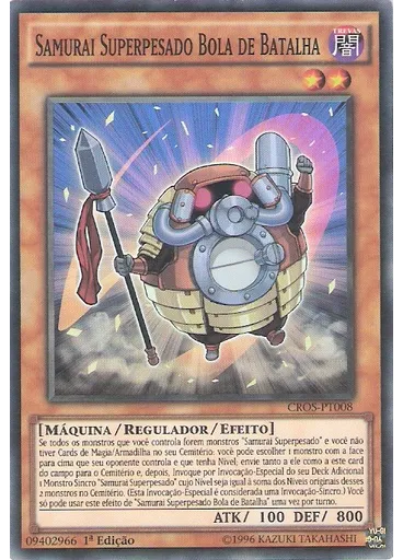 Samurai Superpesado Bola de Batalha