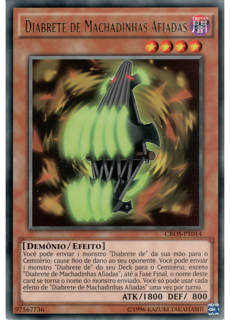Diabrete de Machadinhas Afiadas (Rare Unlimited)