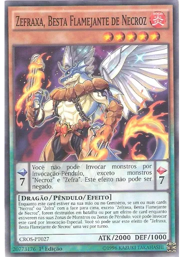 Zefraxa, Besta Flamejante de Necroz