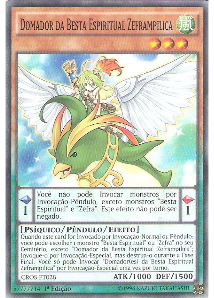 Domador da Besta Espiritual Zeframpilica