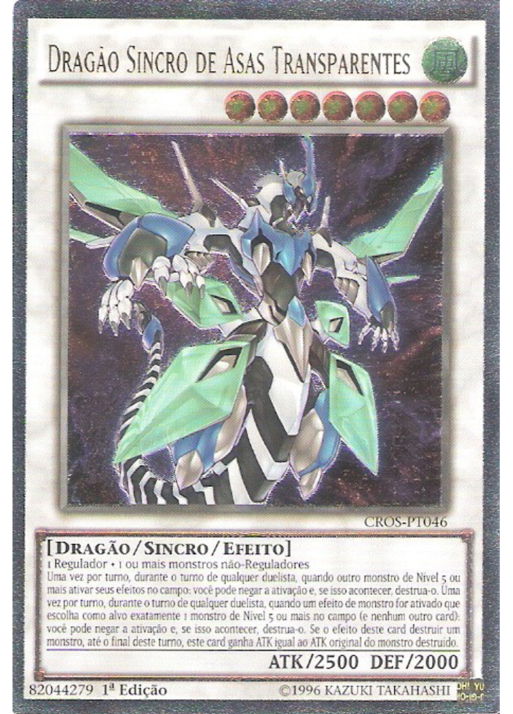 Dragão Sincro de Asas Transparentes