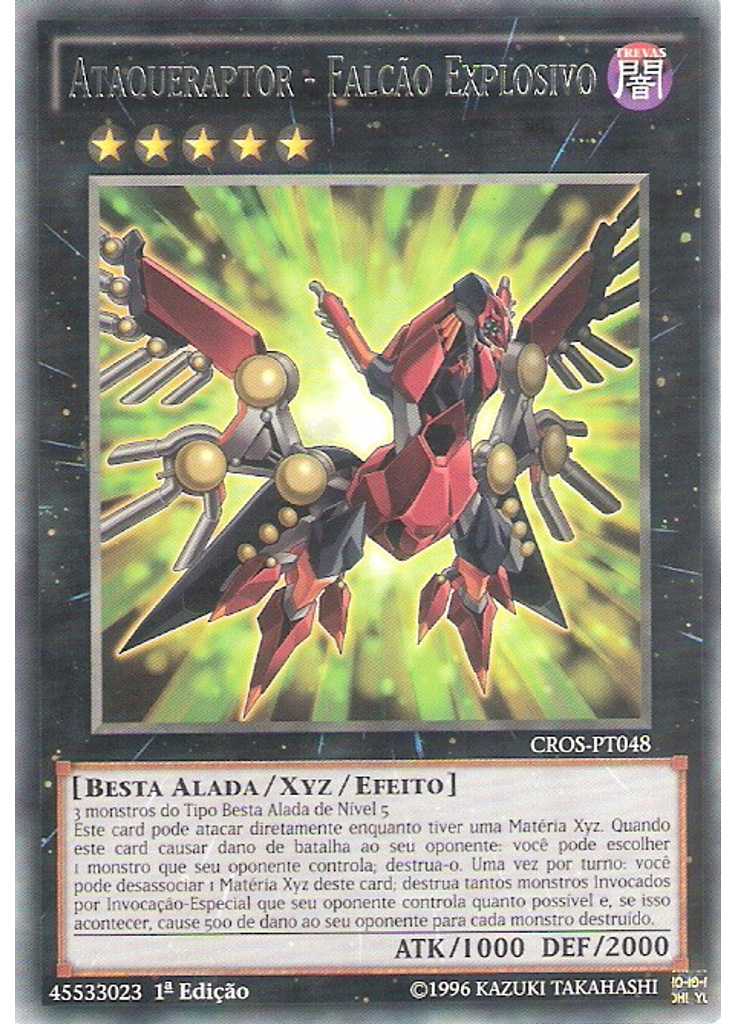 Ataqueraptor - Falcão Explosivo