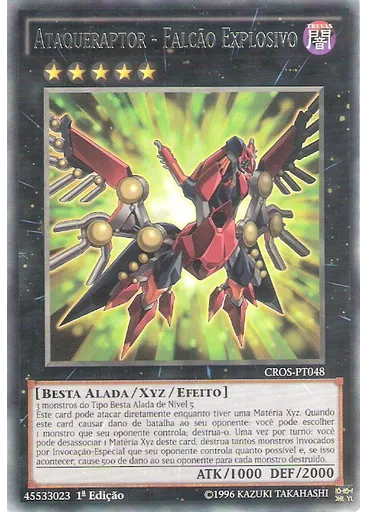 Ataqueraptor - Falcão Explosivo