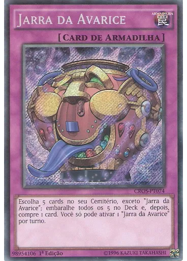 Jarra da Avarice — Almas Cruzadas