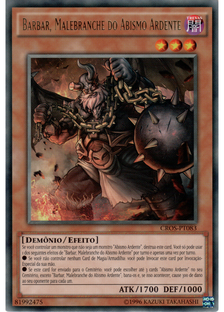 Barbar, Malebranche do Abismo Ardente (Rare Unlimited)