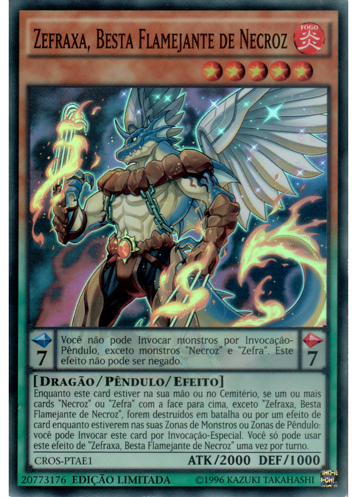 Zefraxa, Besta Flamejante de Necroz