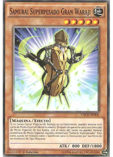 Samurai Superpesado Gran Waraji