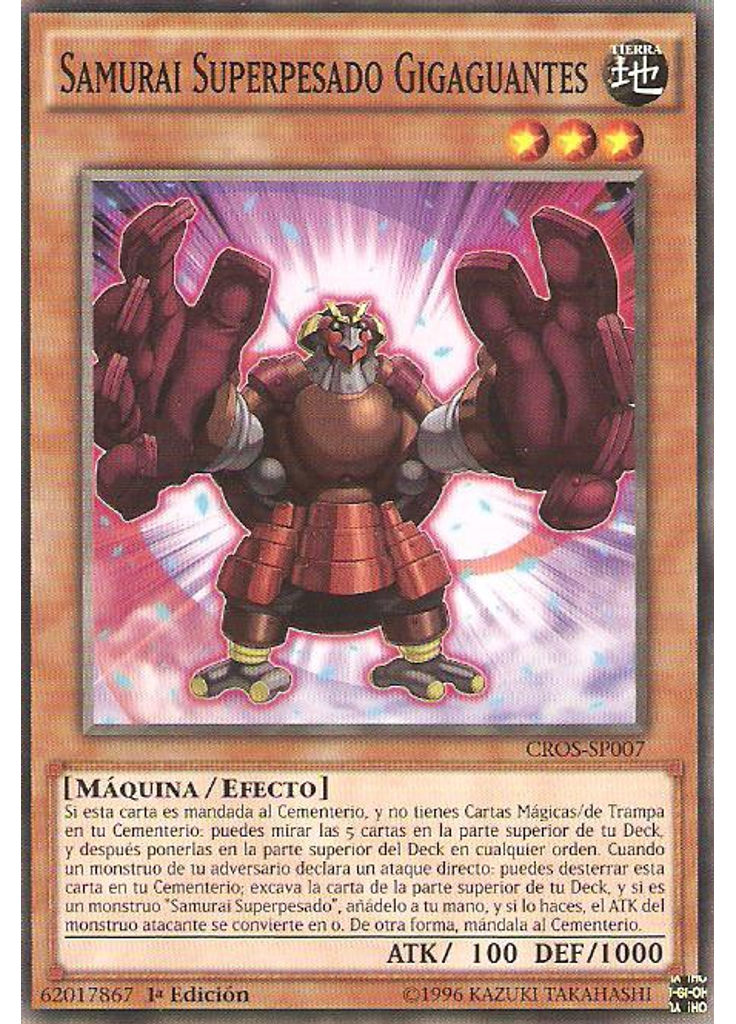 Samurai Superpesado Gigaguantes