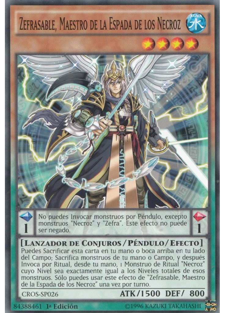 Zefrasable, Maestro de la Espada de los Necroz