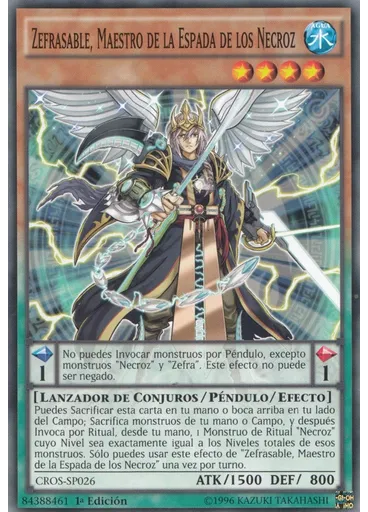 Zefrasable, Maestro de la Espada de los Necroz