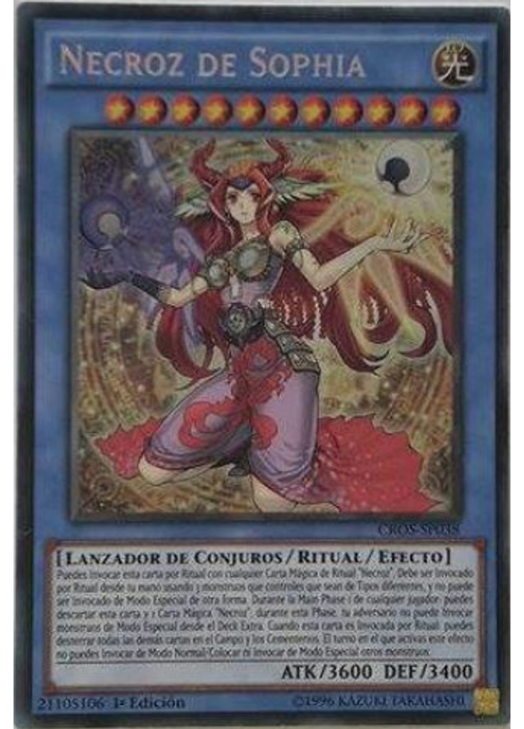 Necroz de Sophia (Secret Rare 1st Edition)