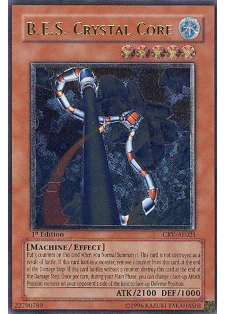 B.E.S. Crystal Core (Ultimate Rare 1st Edition)