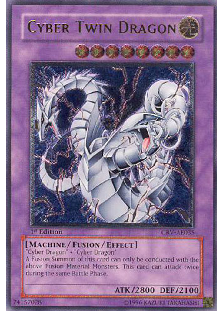 Cyber Twin Dragon (Ultimate Rare 1st Edition)