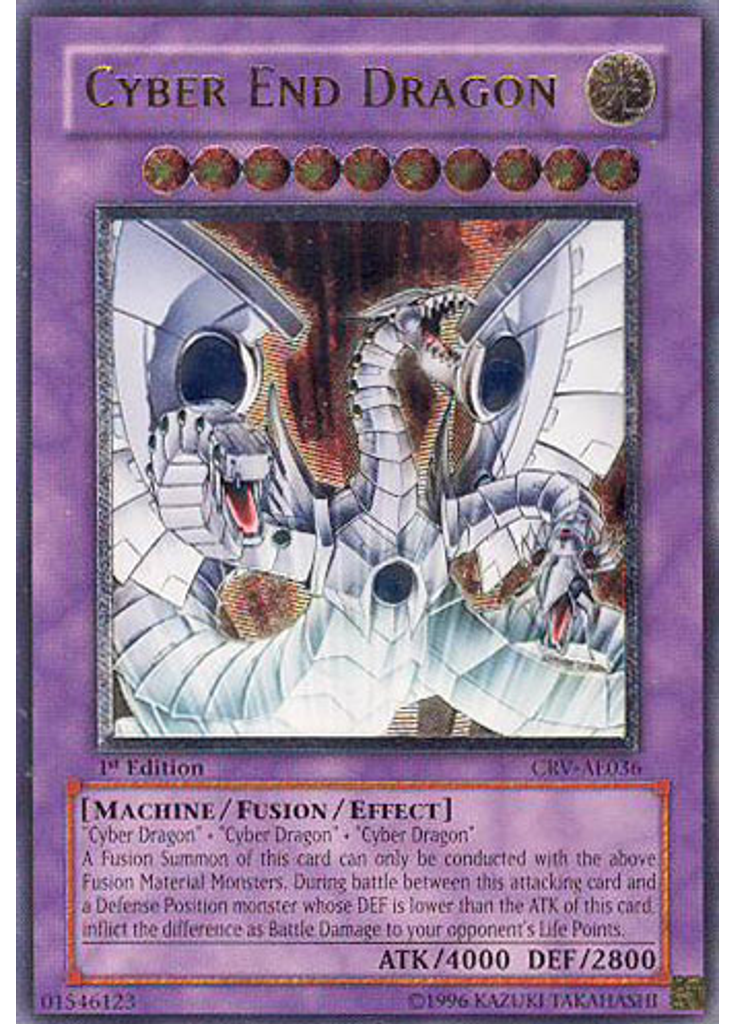 Cyber End Dragon (Ultimate Rare 1st Edition)