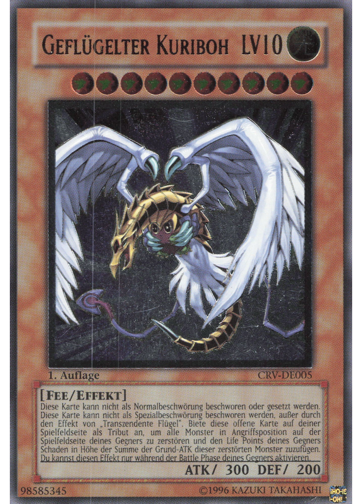 Geflügelter Kuriboh LV10 (Ultimate Rare 1st Edition)