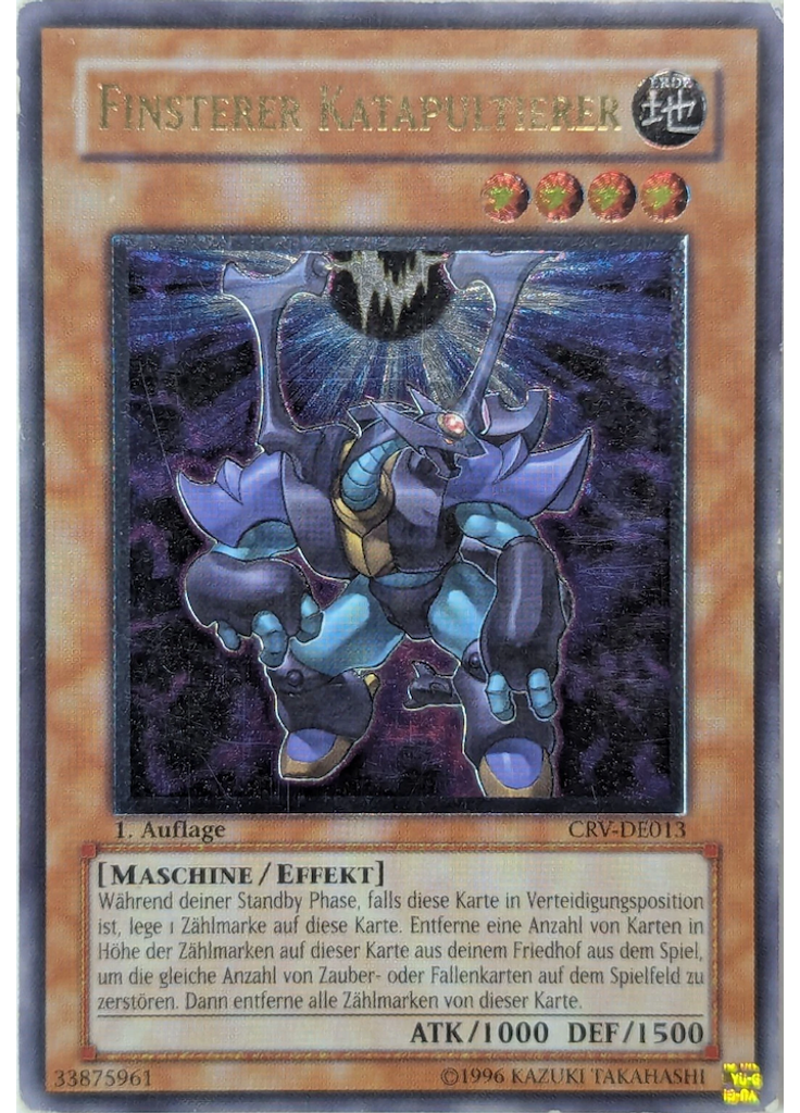 Finsterer Katapultierer (Ultimate Rare 1st Edition)