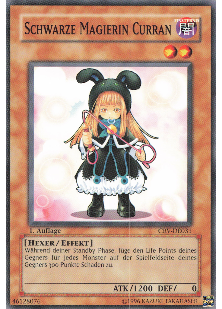 Schwarze Magierin Curran