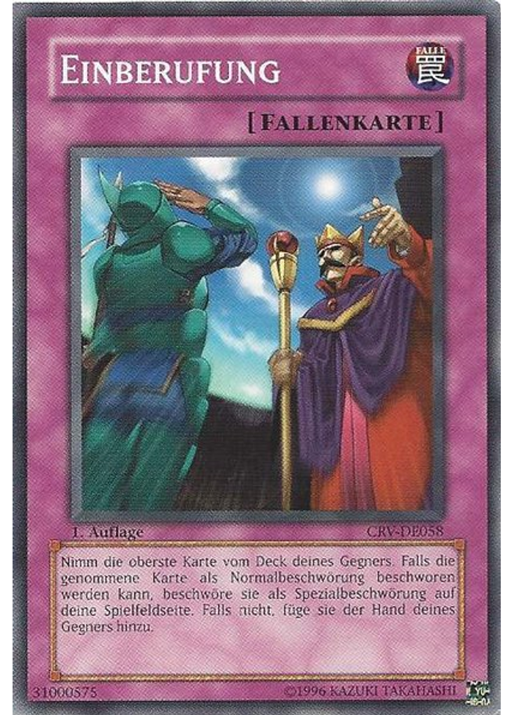 Einberufung