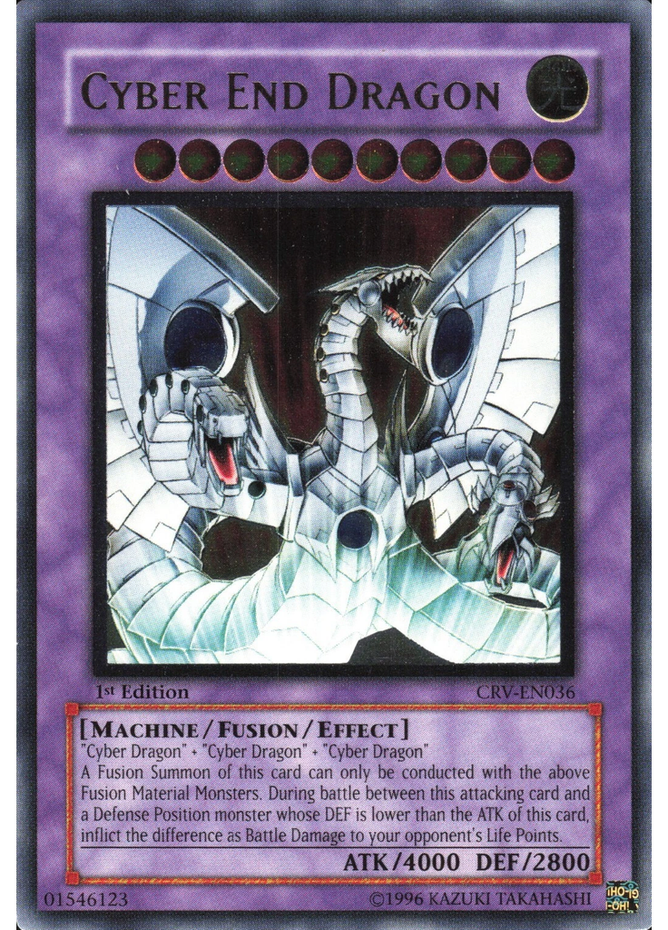 Cyber End Dragon (Ultimate Rare 1st Edition)