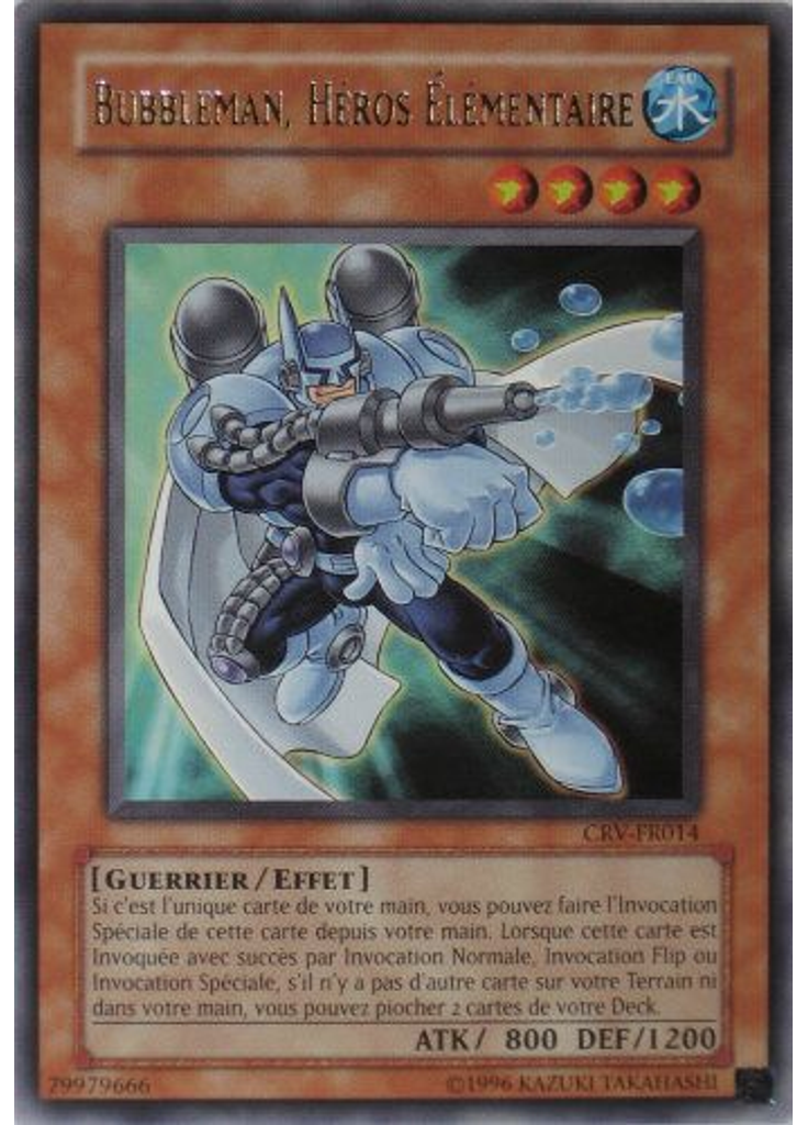 Bubbleman, HÉROS Élémentaire (Rare Unlimited)