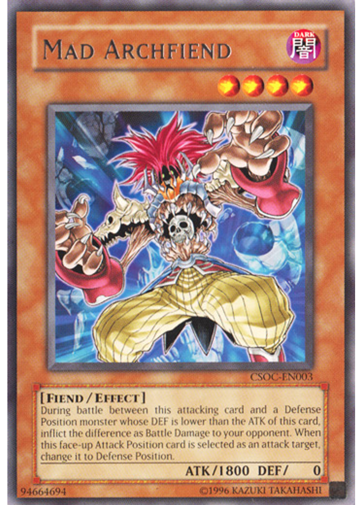 Mad Archfiend (Rare Unlimited)