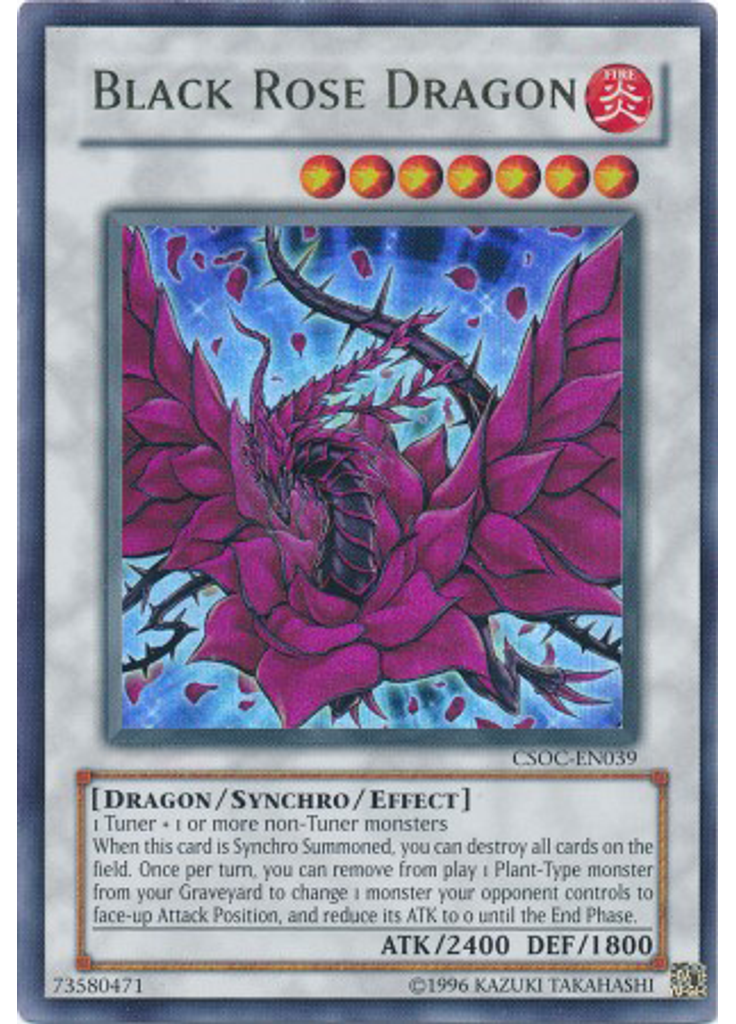 Black Rose Dragon (Ultra Rare Unlimited)