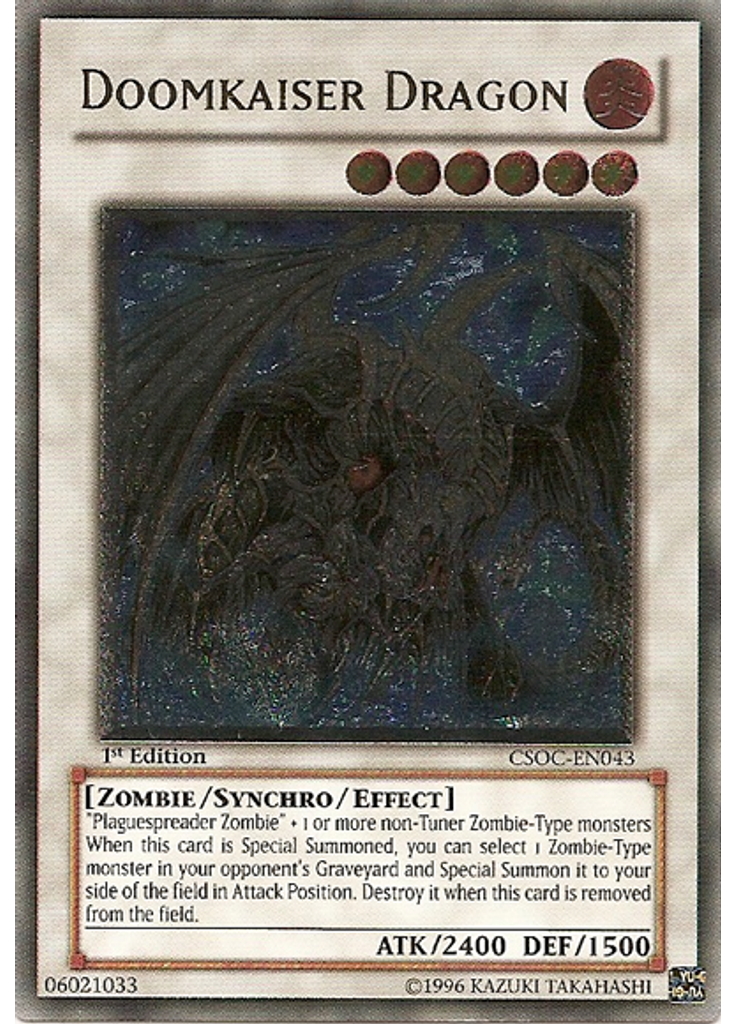 Doomkaiser Dragon (Ultimate Rare 1st Edition)