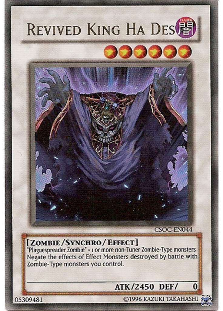 Revived King Ha Des (Ultra Rare Unlimited)