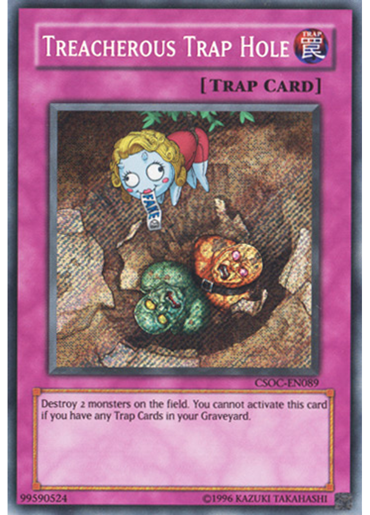 Treacherous Trap Hole (Secret Rare Unlimited)