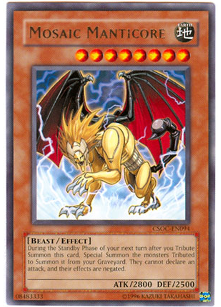 Mosaic Manticore (Rare Unlimited)