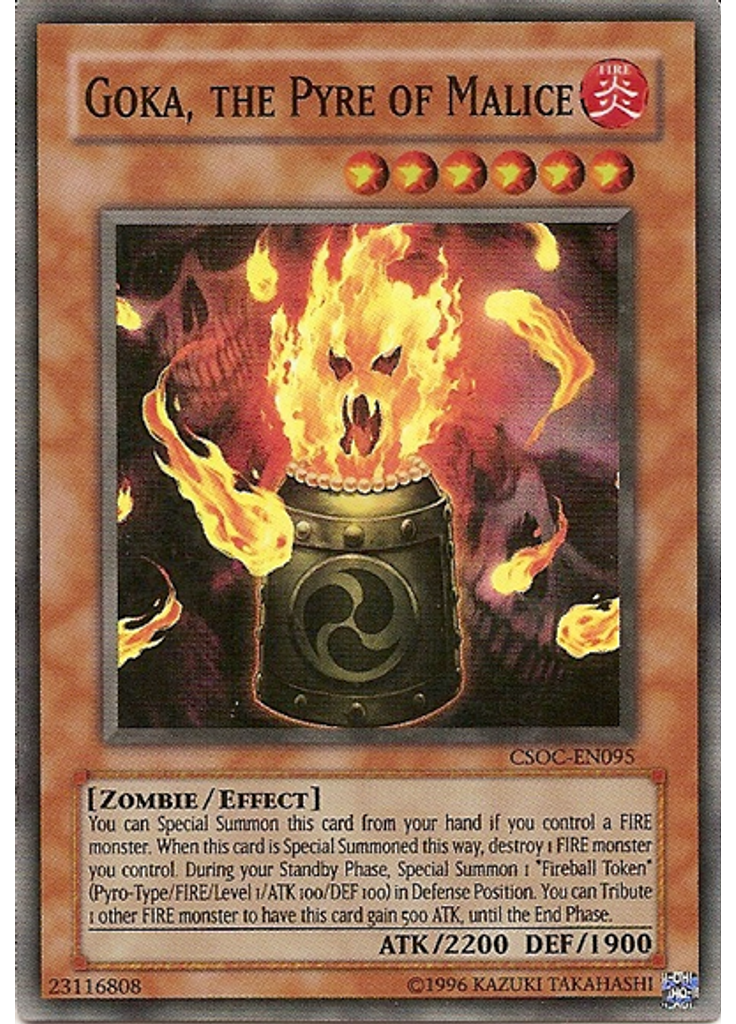 Goka, the Pyre of Malice (Super Rare Unlimited)