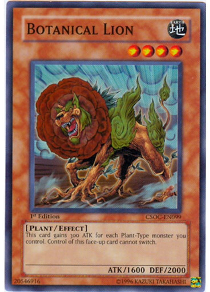Botanical Lion