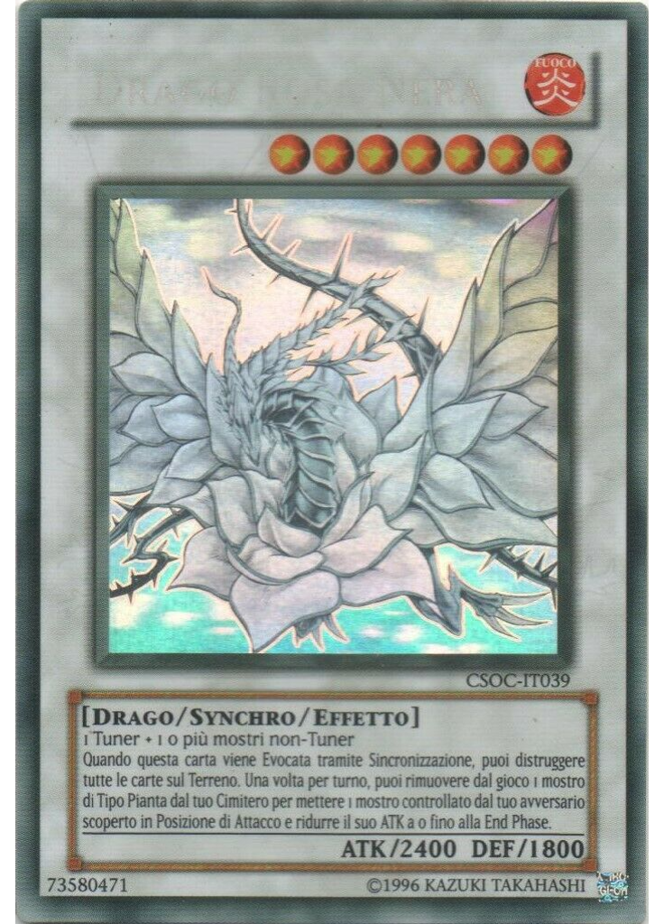 Drago Rosa Nera (Ghost Rare Unlimited)
