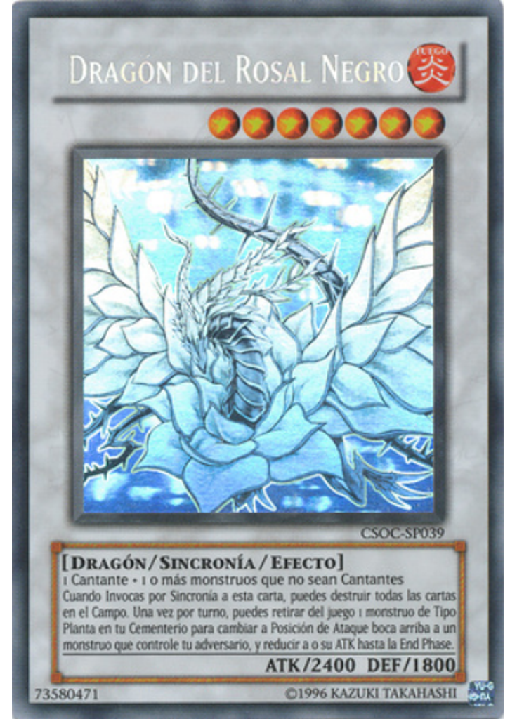 Dragón de la Rosa Negra (Ghost Rare Unlimited)
