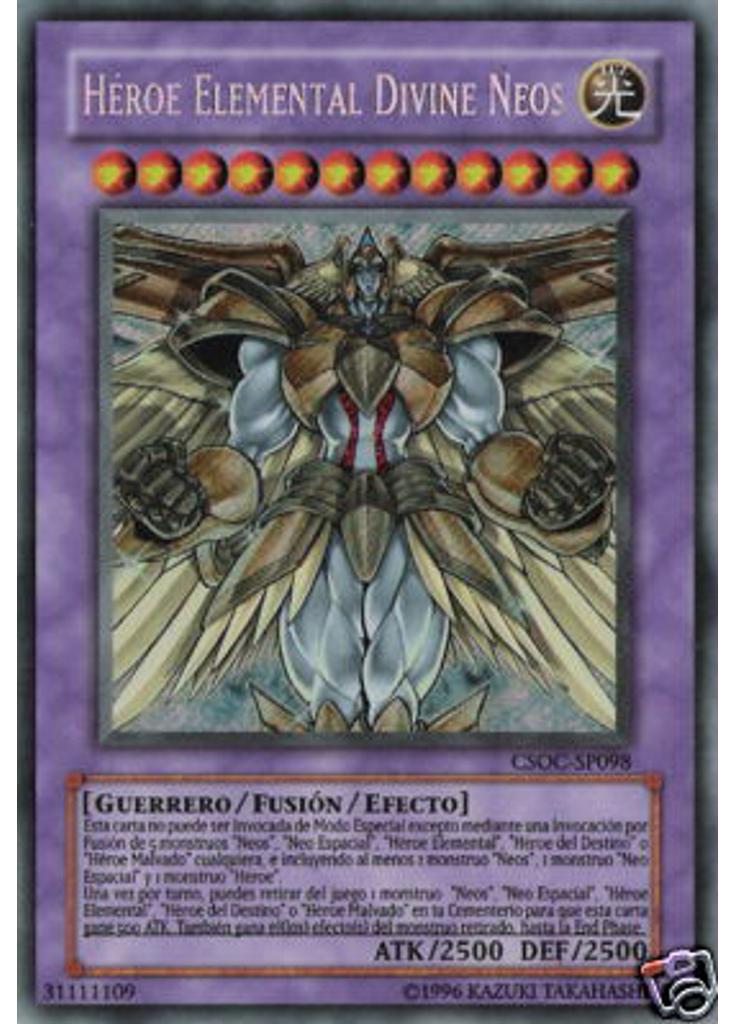 HÉROE Elemental Divine Neos (Secret Rare Unlimited)