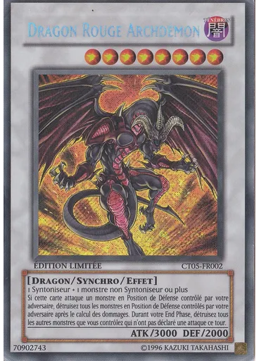 Dragon Rouge Archdémon — Boîtes à Collectionner 2008 Vague 1