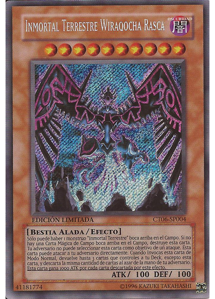 Inmortal Terrestre Wiraqocha Rasca