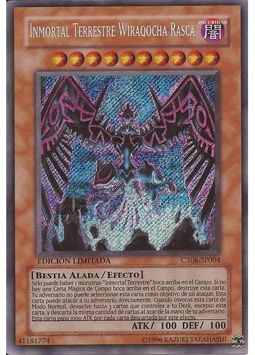 Inmortal Terrestre Wiraqocha Rasca