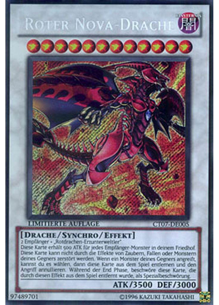 Roter Nova-Drache