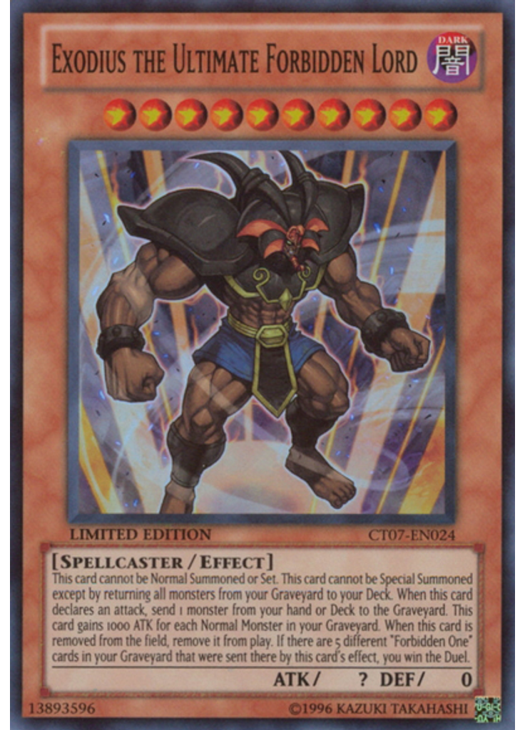 Exodius the Ultimate Forbidden Lord